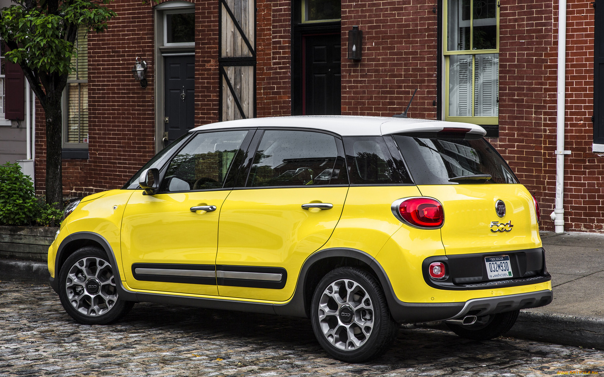 , fiat, car, 500l